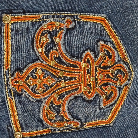 Miss Me Dark Blue Bootcut Jeans - Picture 4 of 4